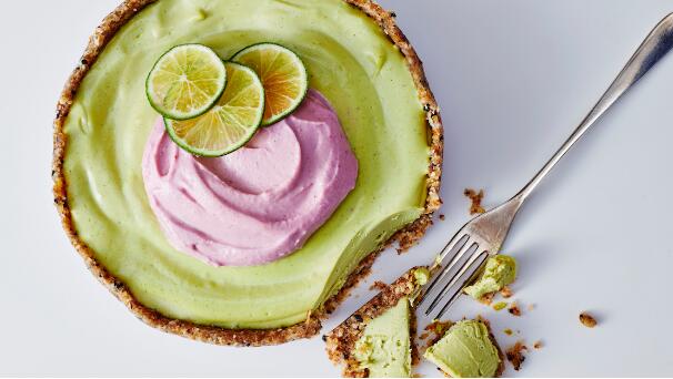 Key Lime Spirulina Pie